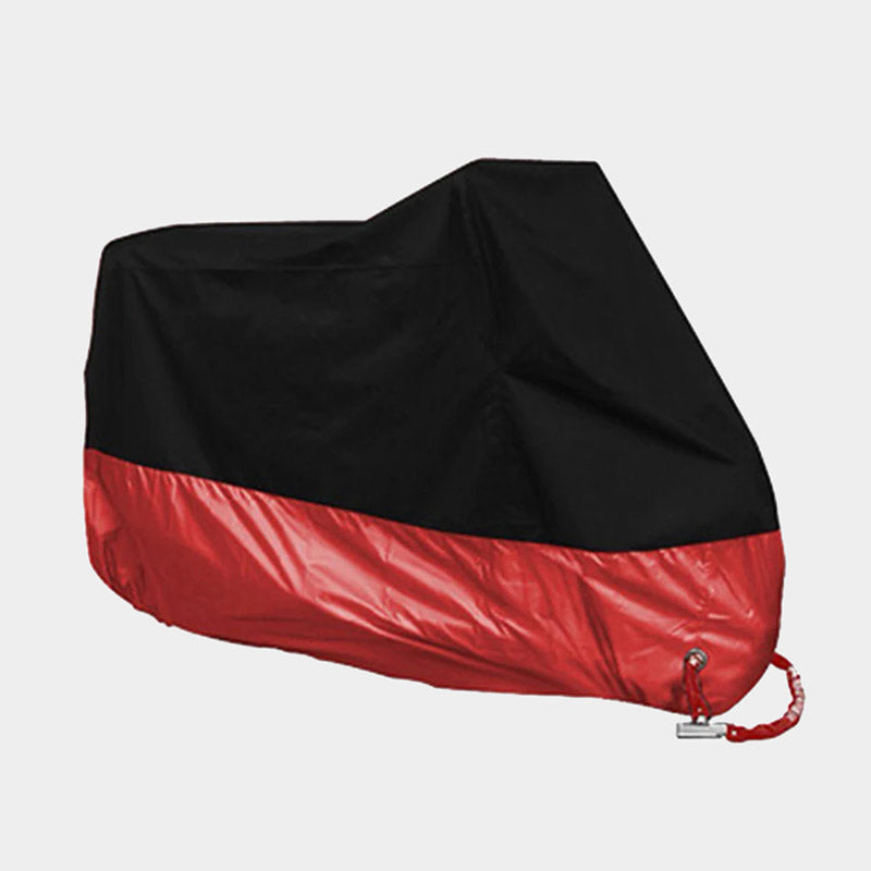 housse moto Moktra noir rouge