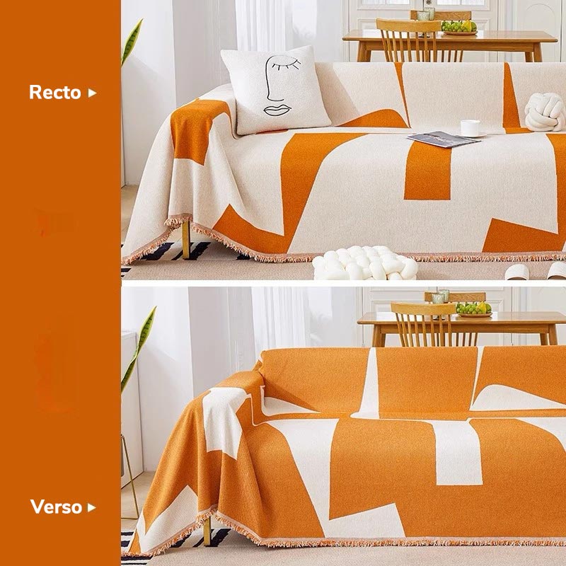 Canapé Jeté Arista Orange