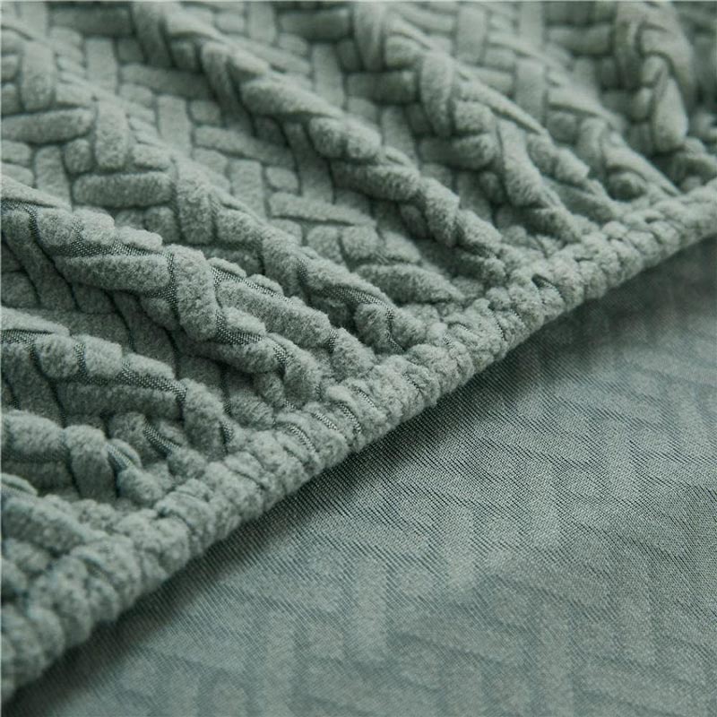 housse textile vert amande