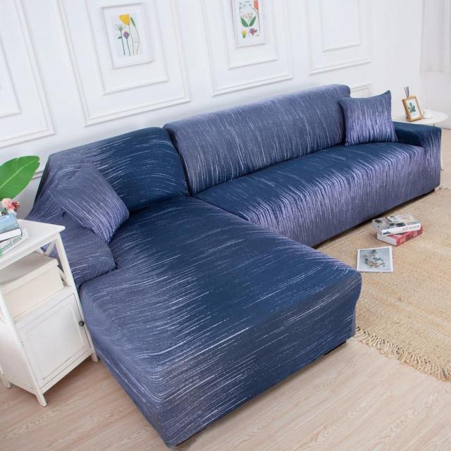 Housse de canapé d'angle Azur élégante