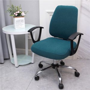 housse de chaise de bureau jacquard