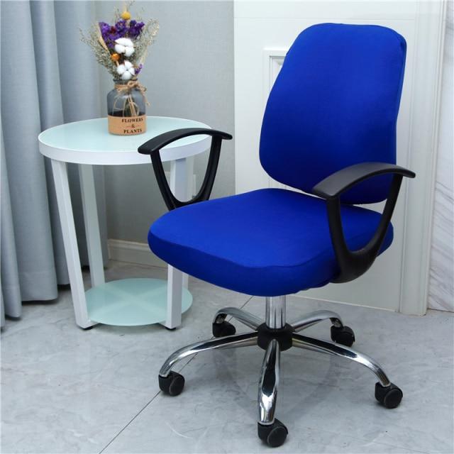 Housse de Chaise de Bureau Unie multiposition