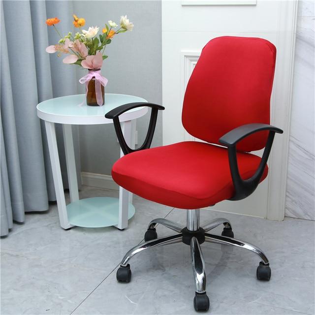 Housse de Chaise de Bureau Unie