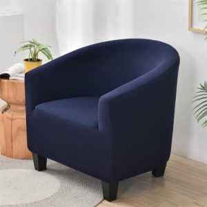 housse fauteuil cabriolet bleu marine