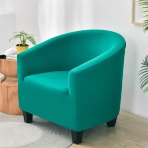 housse de fauteuil cabriolet bleu turquoise