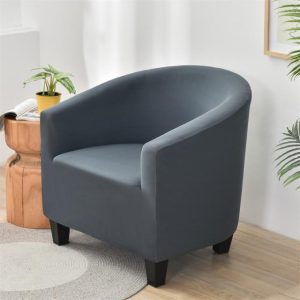 housse de fauteuil cabriolet gris anthracite