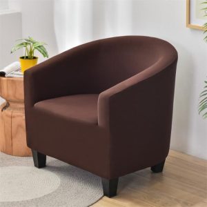 housse de fauteuil cabriolet marron