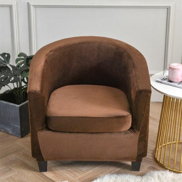 housse pour fauteuil cabriolet camel velours