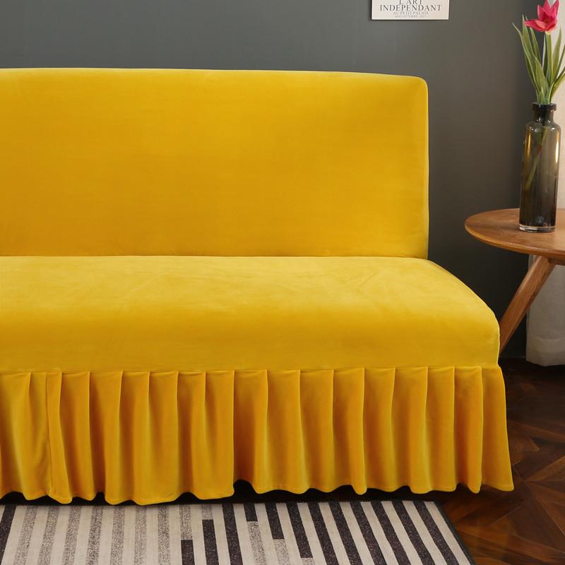 housse Bz velours jaune
