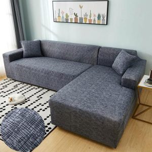 Housse de Canapé d'Angle Extensible