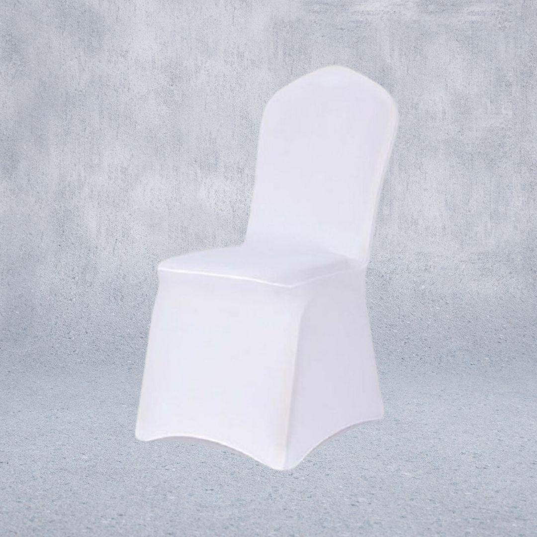 housse de chaise blanche mariage élégante