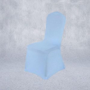housse de chaise mariage bleu ciel