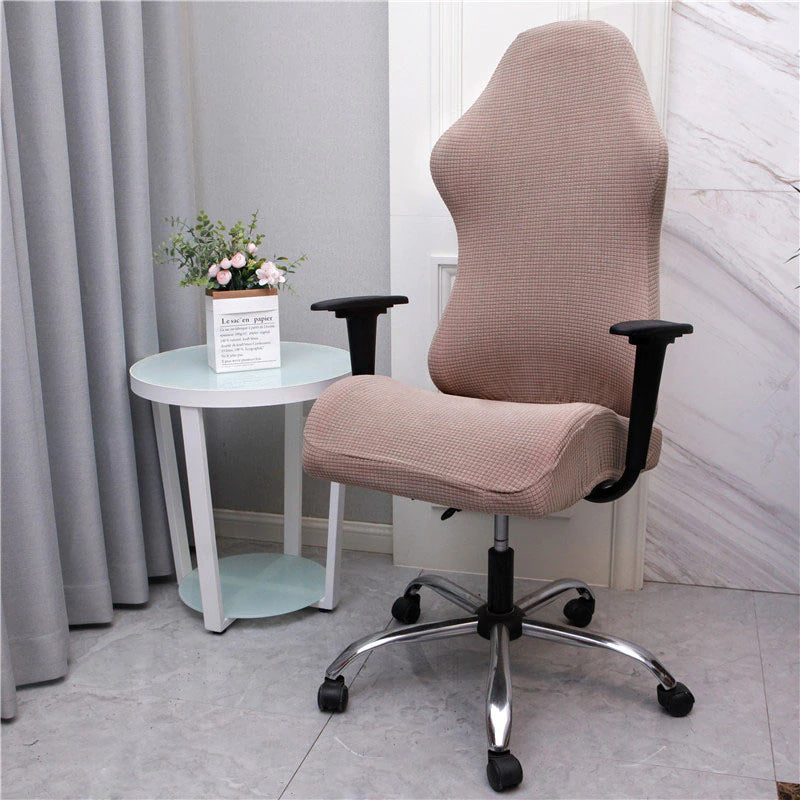 housse de chaise gamer jacquard kaki