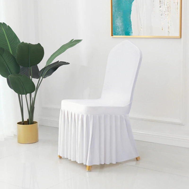 Lot De 100 Housses De Chaise Mariage Blanche